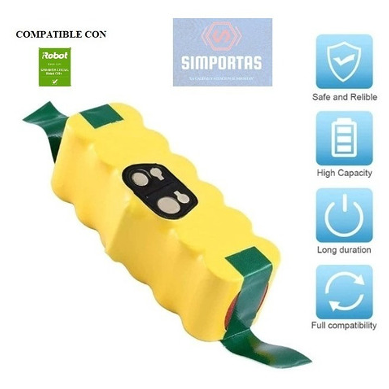 Batería Para Irobot Roomba Modelos 500, 600 Al 980 Calidad  2