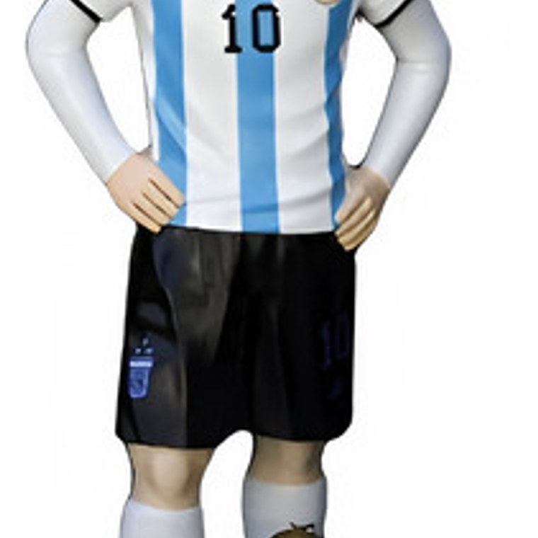 Figura Lio Messi 1:1 Impreso 3d 20cm Original Made Argentina 1