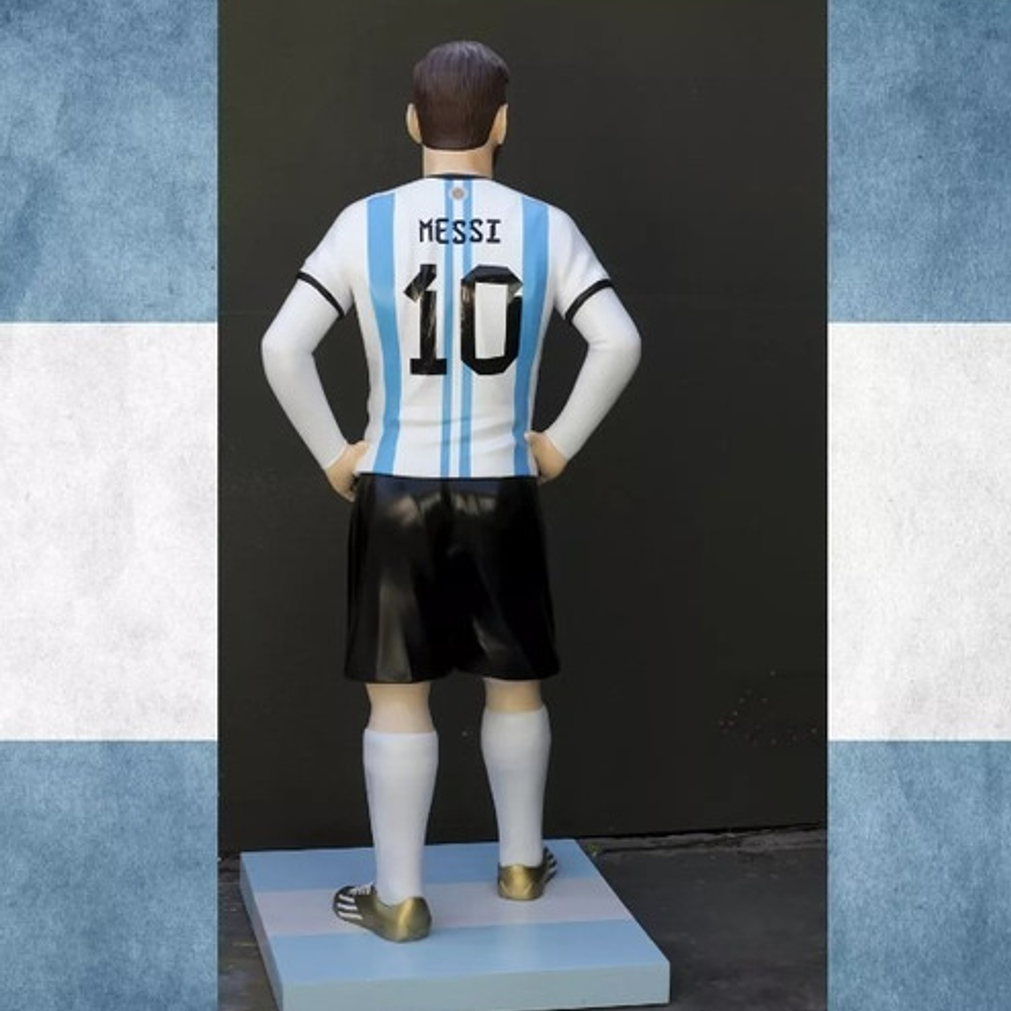Figura Lio Messi 1:1 Impreso 3d 20cm Original Made Argentina 2