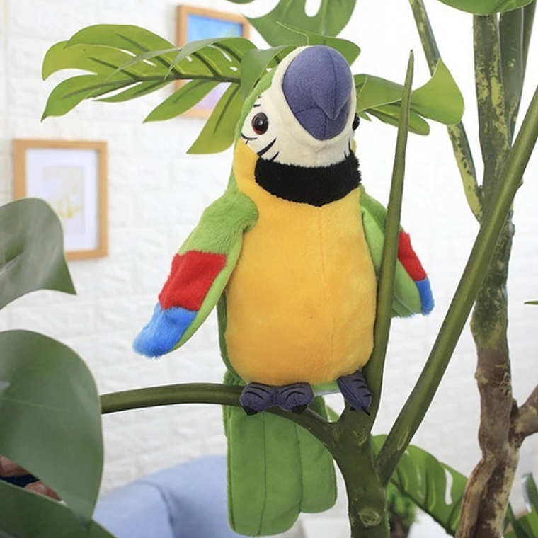 Loro Parlante Peluche A Pilas Repite Lo Que Dices Novedad  5