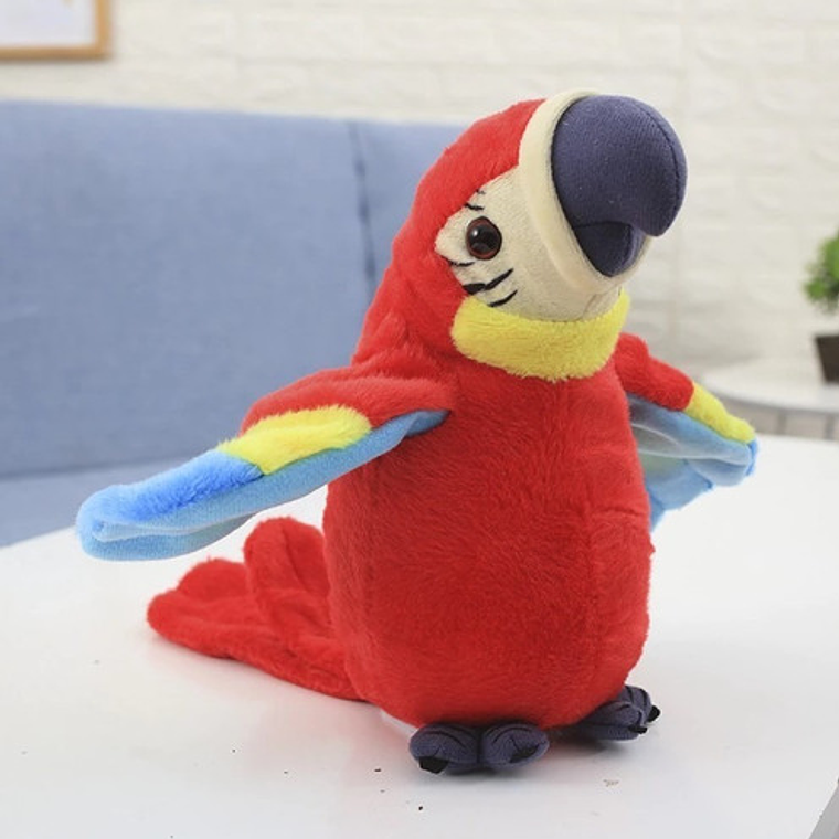 Loro Parlante Peluche A Pilas Repite Lo Que Dices Novedad  12