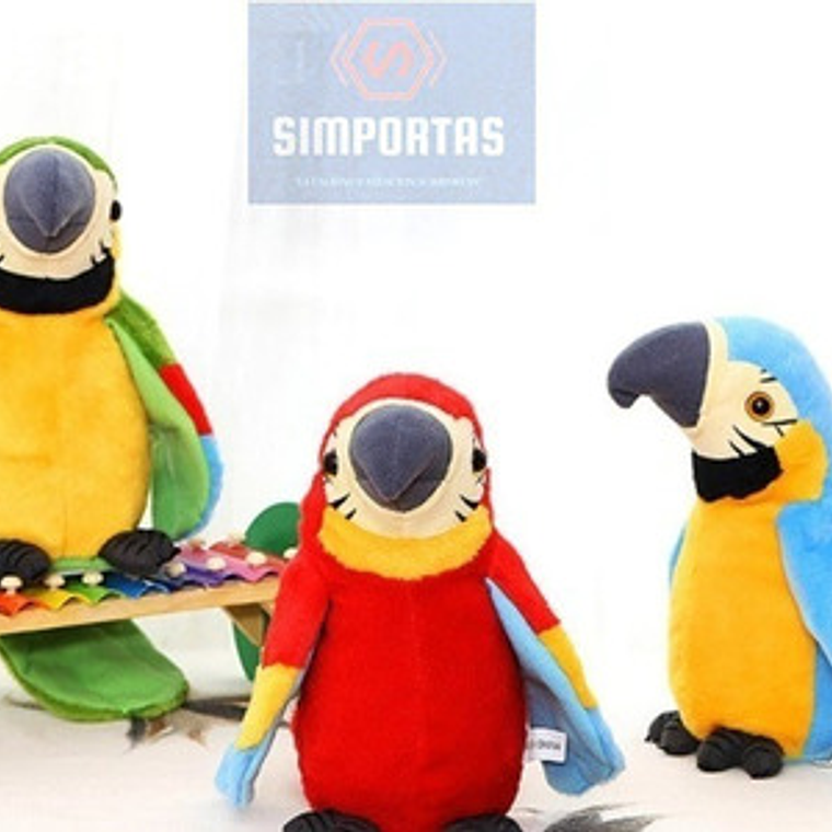 Loro Parlante Peluche A Pilas Repite Lo Que Dices Novedad  14