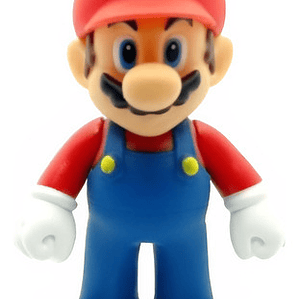 Figura De Súper Mario Bros Articulada 12 Cms Calidad