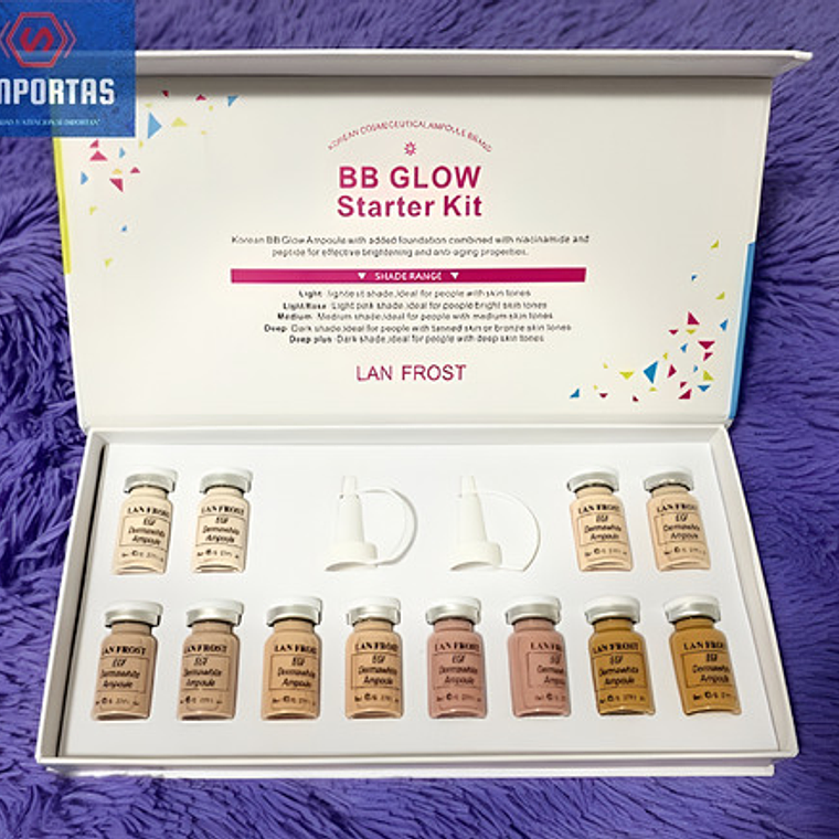 Bb Glow Starter Kit Sueros Y Colores 12 Ampollas Santiago 11