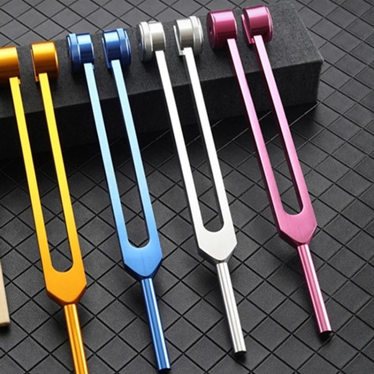 Kit Diapason Medico + Mazo Frecuencia Examen Reflejo 528 Hz 5