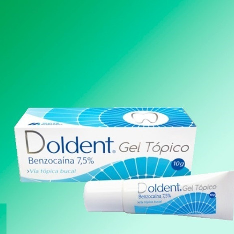 Set 2 Gel Tópico Anestésico Doldent Maver 2 Pomos De 10g   2