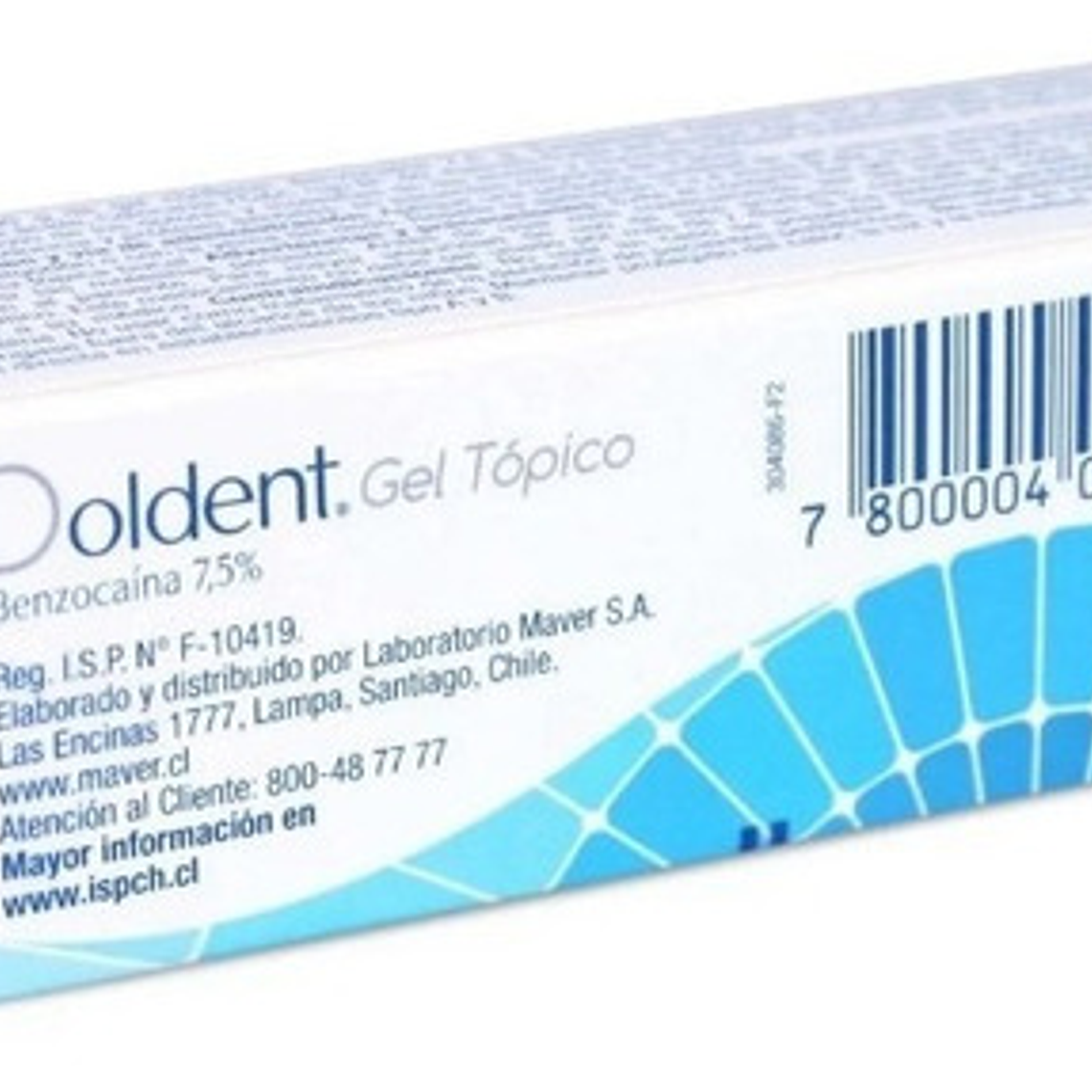 Set 2 Gel Tópico Anestésico Doldent Maver 2 Pomos De 10g   3