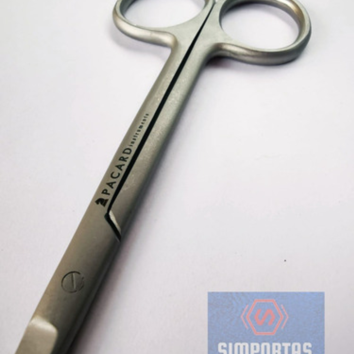 Tijera Quirúrgica Iris Curva 10 Cms 2