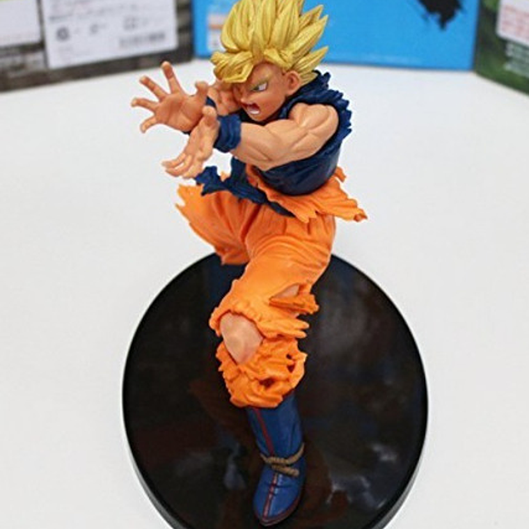 Figura Gokú Sayayin Kamehameha 16 Cms Dragon Ball Z Calidad 3