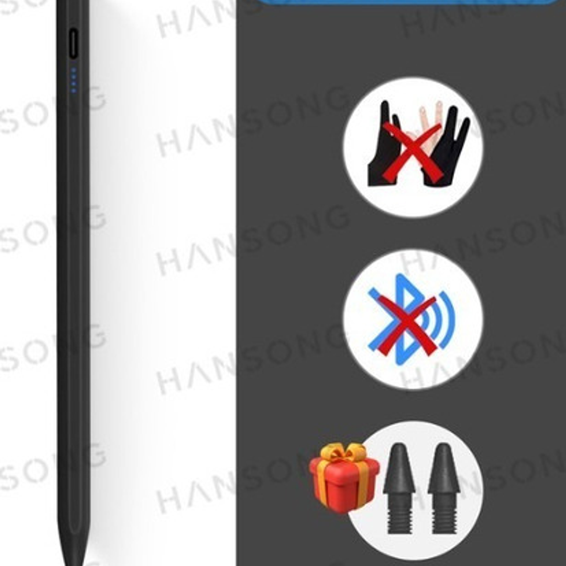 Lápiz Pencil Óptico Para iPad Con Rechazo Palma Precisión  22