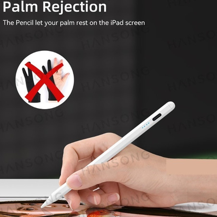 Lápiz Pencil Óptico Para iPad Con Rechazo Palma Precisión  25
