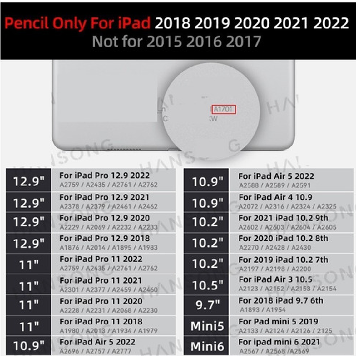 Lápiz Pencil Óptico Para iPad Con Rechazo Palma Precisión  26
