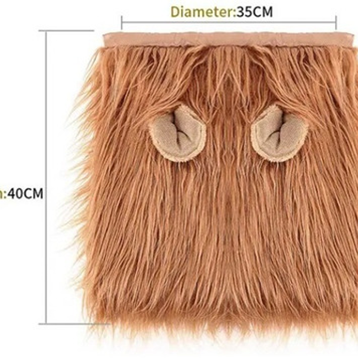 Peluca De León Para Perros Diversión Asegurada Santiago 28