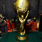 Copa Del Mundo Trofeo Real 37 Cm 3d Made In Argentina  - Miniatura 2