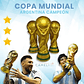 Copa Del Mundo Trofeo Real 37 Cm 3d Made In Argentina  - Miniatura 3