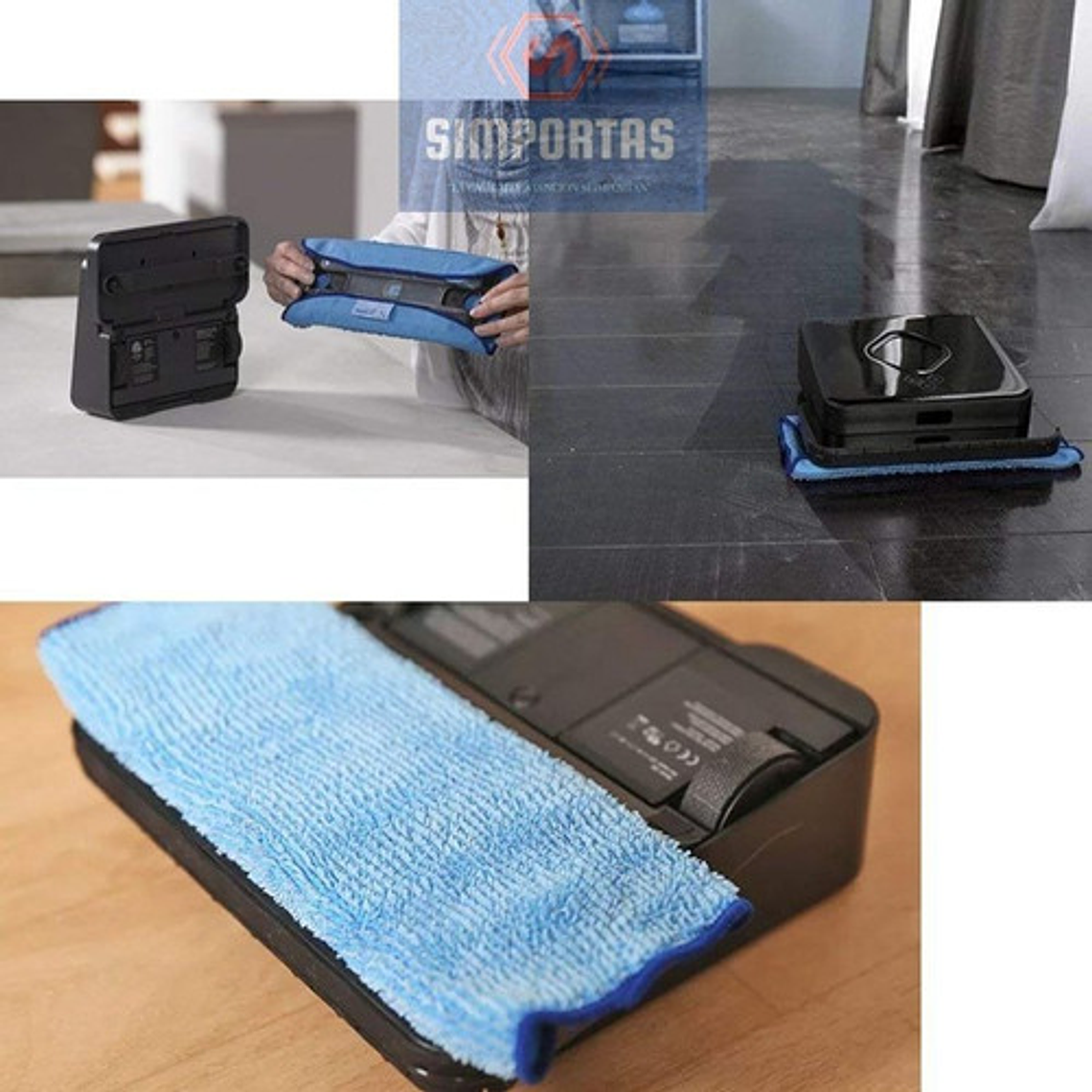 Paño Mopa Para Roomba Braava 380t Santiago Modelos 2