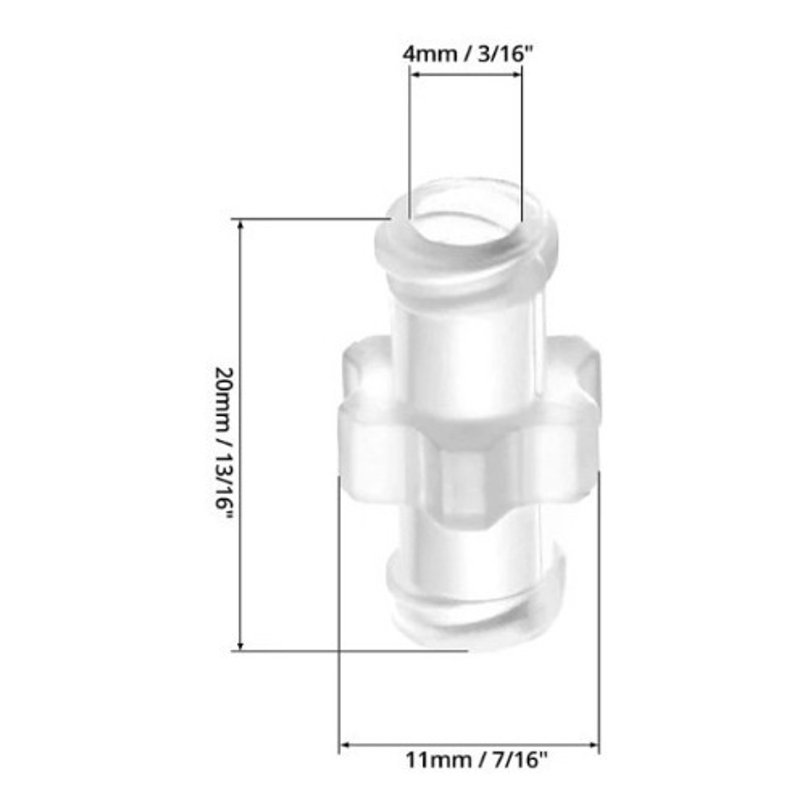 Conector Para Jeringa Transferencia Mezcla Luer-lock Unidad 5