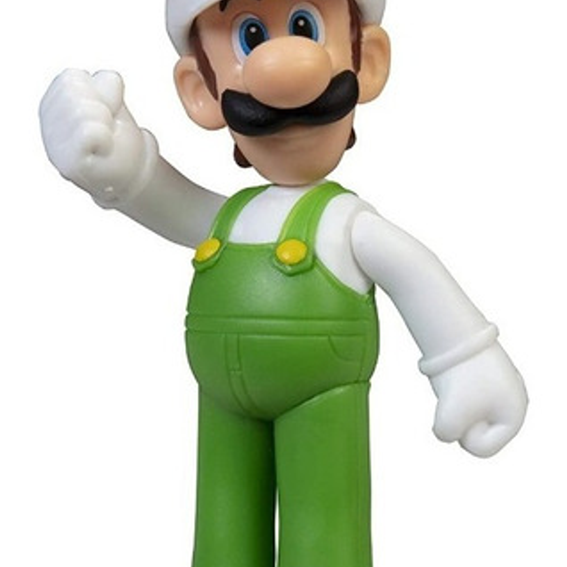 Figura De Luigi Fuego Articulada 12 Cms Supermario Flor 2