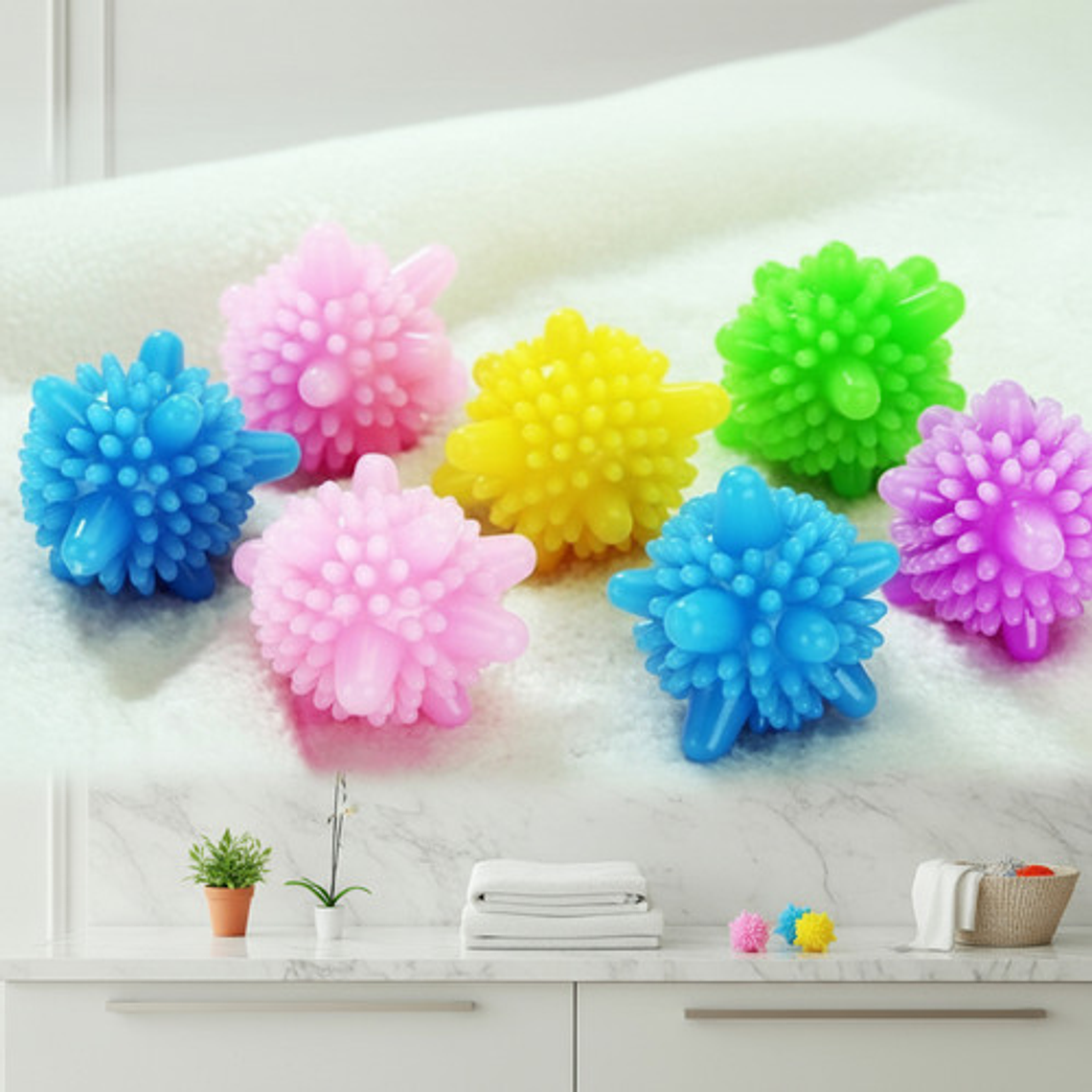 Magic Balls X 10 Bolitas Antienredo Para Lavadora Planchar 1