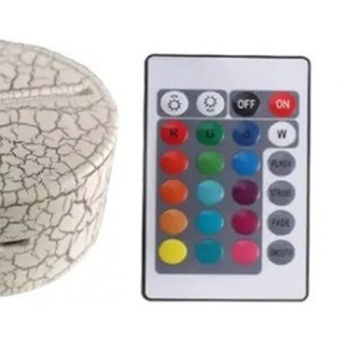 Lámpara Súper Mario Bross 3d Control Remoto Único Base Crack 4