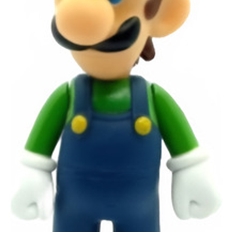 Figura De Luigi Articulada 12 Cms Super Mario Bros Calidad 1