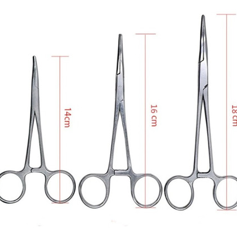 Porta Aguja Mayo Hegar Acero Diversas Medidas Santiago 37