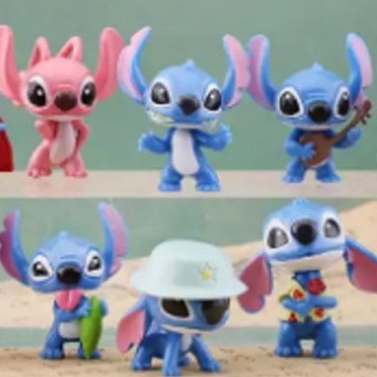 Figuras Lilo Y Stitch Set De 10 Piezas 5 Cms Calidad Stgo. 2