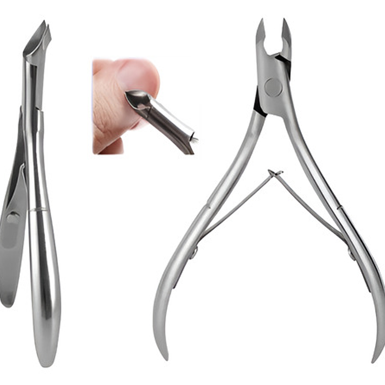 Alicate Recto Podologia Corte Especial Cutícula Santiago     1