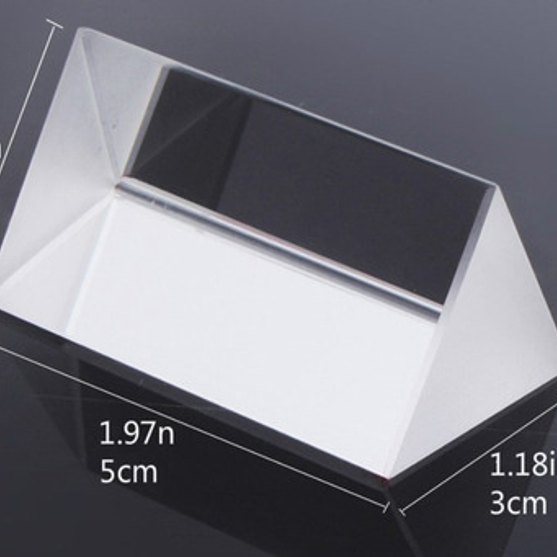 Cristal Arcoiris Refracción Luz Ciencia Prisma Niños Flex 7