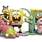 Figuras Bob Esponja Set De 8 Unidades Calidad Santiago - Miniatura 4