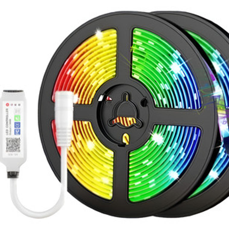 Tira De Luces Led5050 Bluetooth App Wifi Para Alexa 5m Stgo. 1