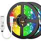 Tira De Luces Led5050 Bluetooth App Wifi Para Alexa 5m Stgo. - Miniatura 1