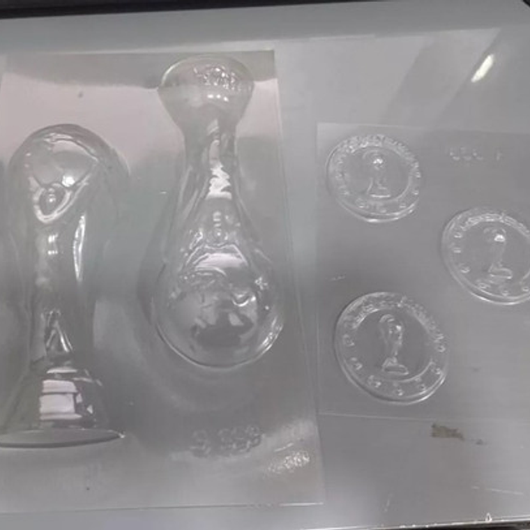 Molde Para Chocolate Copa Del Mundo + Medallas Mundialistas 2
