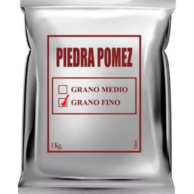 Piedra Pomez Dental Marca Velmix 1kg Grano 1