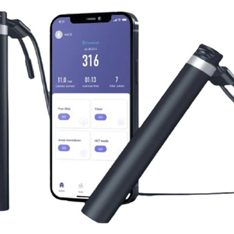 Cuerda De Saltar Inteligente Única Usb Registro App En Caja  1