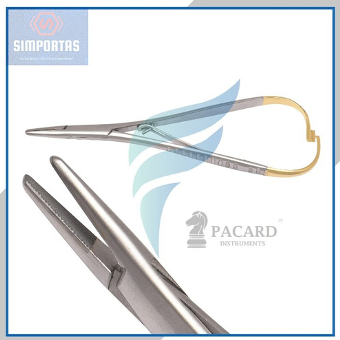 Pinza Mathieu Carburo Tungsteno Marca Pacard Dorada La Mejor 5