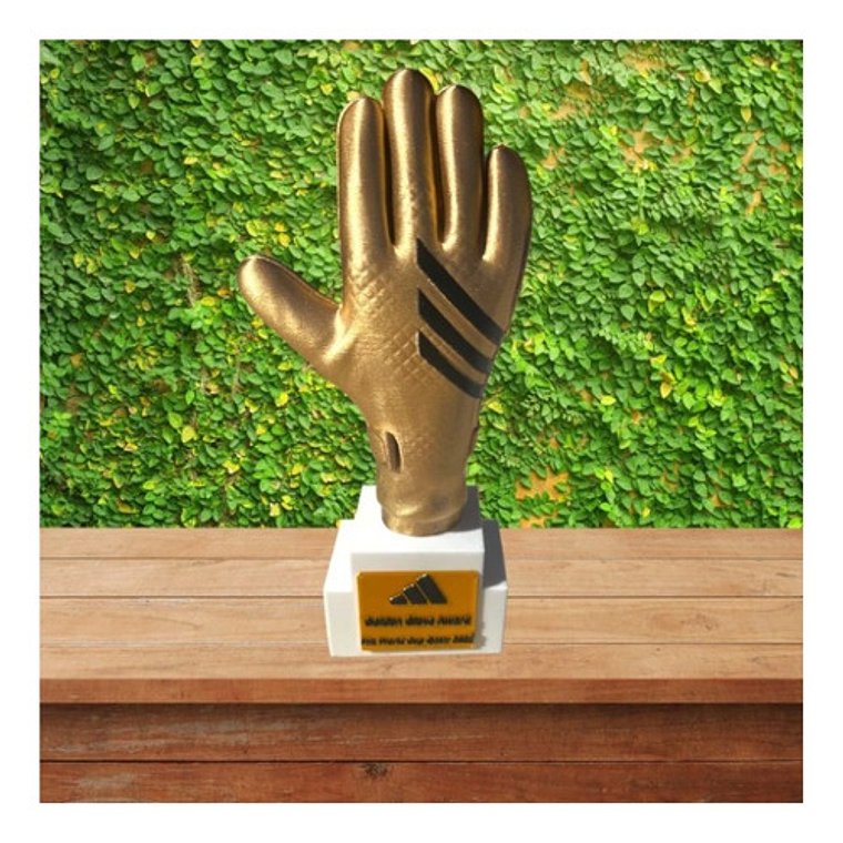 Guante Oro Dibu Martínez Copa Del Mundo Made In Argentina  2