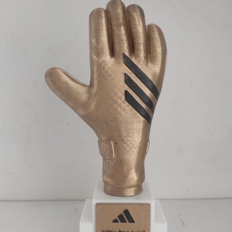 Guante Oro Dibu Martínez Copa Del Mundo Made In Argentina  3