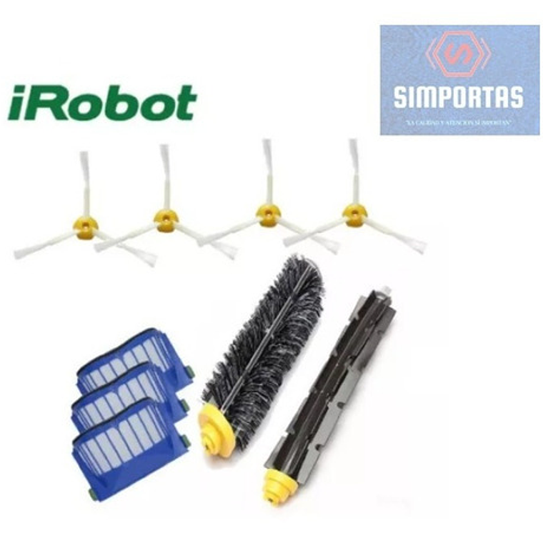 Repuestos Aspiradora Irobot Roomba Serie 600 Pack Xxl 3