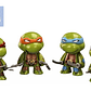 Pack 4 Figuras Decorativas Tortugas Ninja Calidad - Miniatura 1