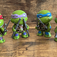 Pack 4 Figuras Decorativas Tortugas Ninja Calidad - Miniatura 2