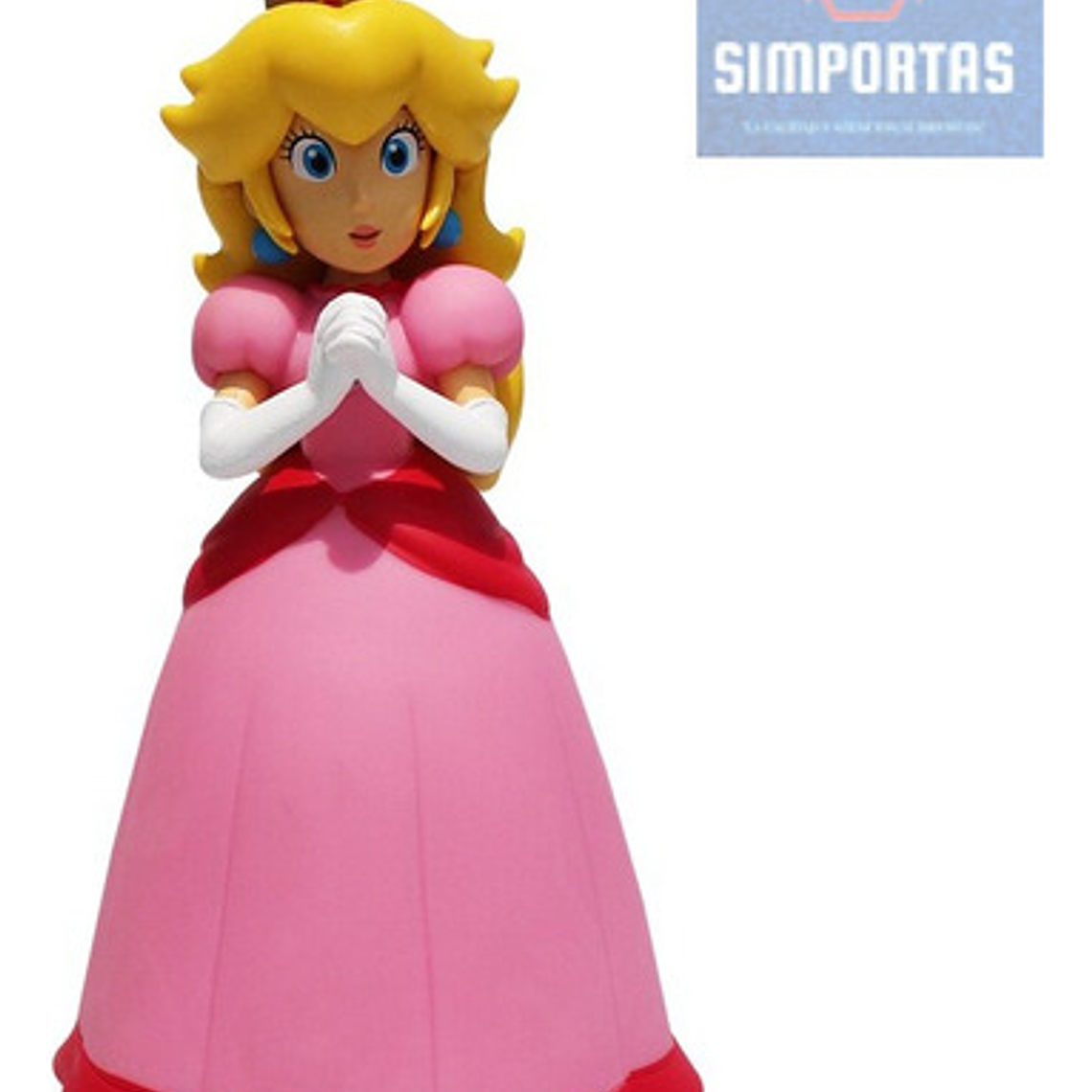 Figura De Princesa Articulada 12cms Super Mario Bros Calidad 2