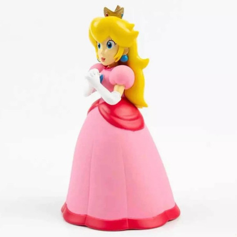 Figura De Princesa Articulada 12cms Super Mario Bros Calidad 3