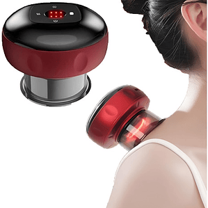 Ventosa Recargable Con Calor Masaje Única 12 Niveles Usb