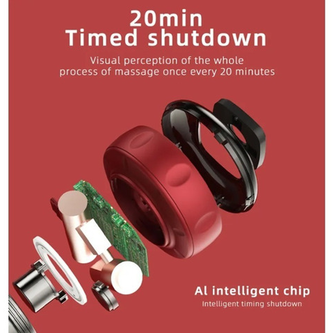 Ventosa Recargable Con Calor Masaje Única 12 Niveles Usb 9