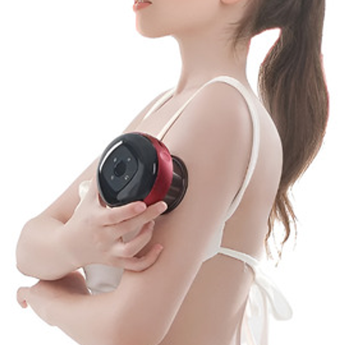 Ventosa Recargable Con Calor Masaje Única 12 Niveles Usb 11