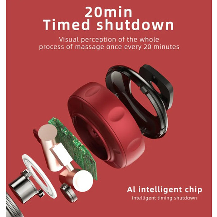 Ventosa Recargable Con Calor Masaje Única 12 Niveles Usb 20