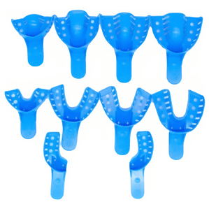 Cubetas Plásticas Dental - Set 10 Unidades S, M, L Y Lateral
