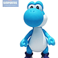 Figura De Yoshi Azul Articulado (tommy) Super Mario Bros   - Miniatura 2