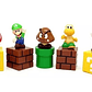 Mario Bros Set 5 Figuras 5 Cm En Cubos Calidad  - Miniatura 6